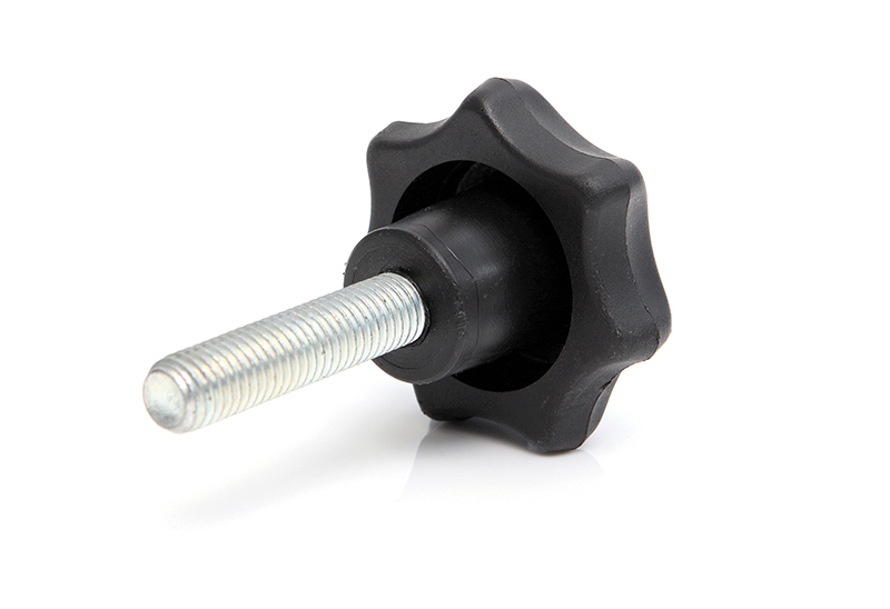 Model 07M PK - Scallop Knob with Logo