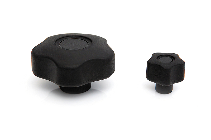 Model 01F PK - "Soft touch" Lobe Knob