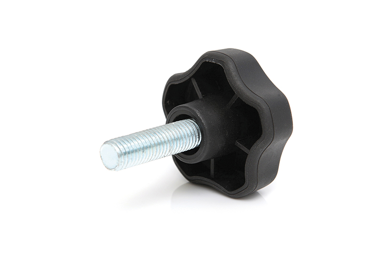 Model 01M PK - "Soft touch" Lobe Knob